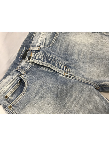 メンズラグ衣料 スリムデニムパンツ ライトブルー (28) 584475