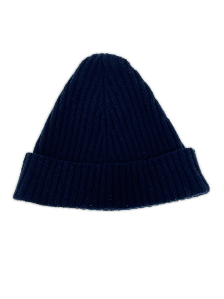MAISON MARGIELA ニットキャップ 20AW ニットキャップ ネイビー
