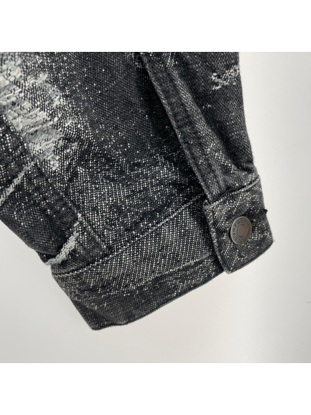 Supreme デニムジャケット 23SS Archive Denim Jacquard Jacket BLK L