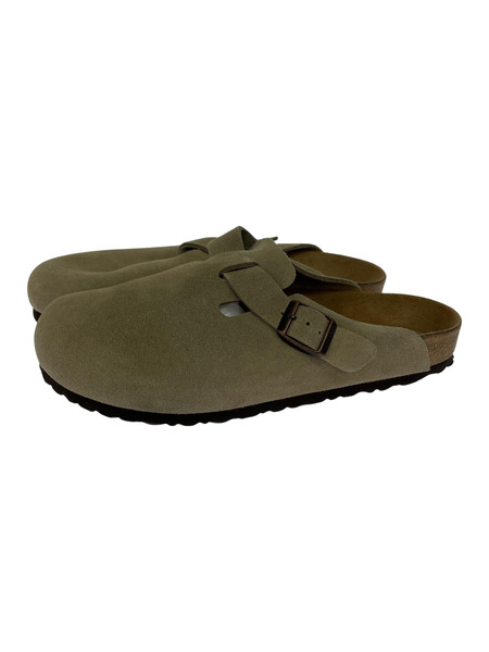 BIRKENSTOCK サンダル ボストン スウェード ベージュ 26.0cm