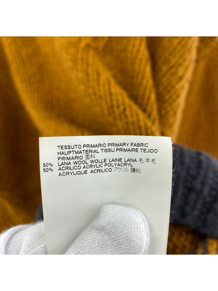 MARTIN MARGIELA ニット・セーター REPLICA フリンジニット ブラウン