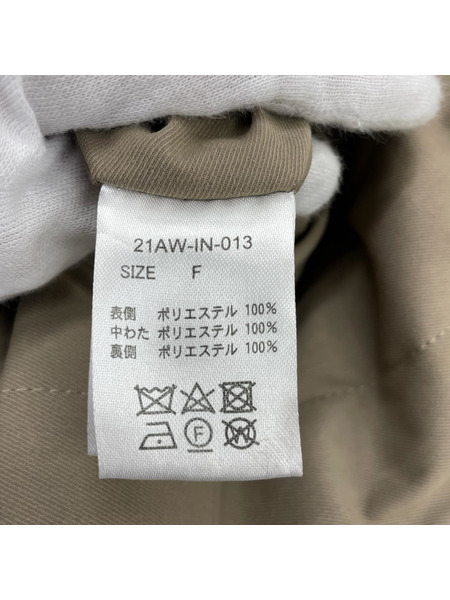 Kastane ジャケット リバーシブルコート カーキ/ベージュ