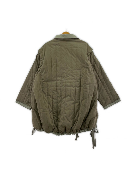 Kastane ジャケット リバーシブルコート カーキ/ベージュ