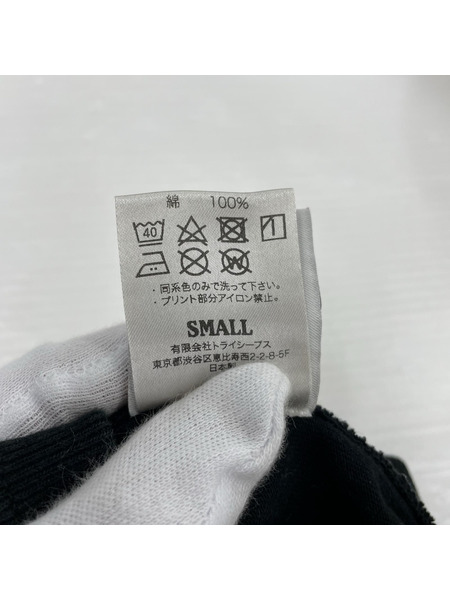 STANDARD CALIFORNIA×RHC ヘビーウエイト フットボールシャツ 黒 (S)[値下]