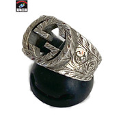 GUCCI/インターロッキングG/アラベスクリング 18号 グッチ　指輪