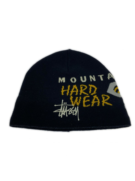 MOUNTAIN HARD WEAR ニットキャップ STUSSY ビーニー 黒