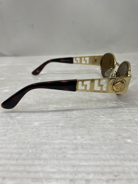 VERSACE MOD.S38 サイドメデューサ オーバルサングラス