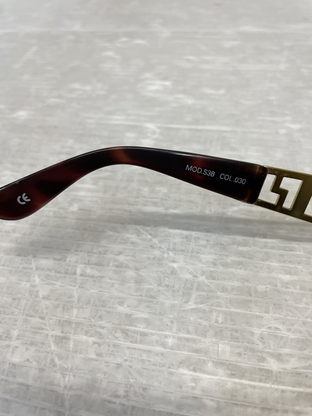 VERSACE MOD.S38 サイドメデューサ オーバルサングラス