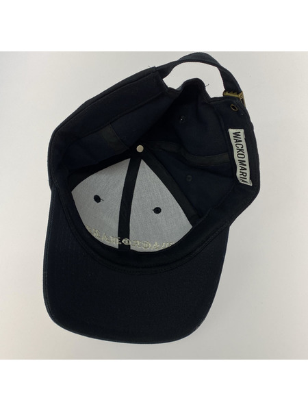 WACKO MARIA キャップ 6 panel cap ブラック｜商品番号