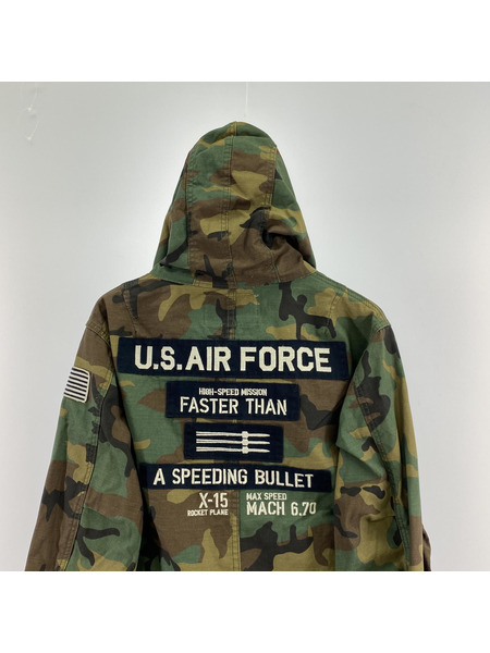AVIREX ジャケット CUSTOM SHELL PARKA カモ