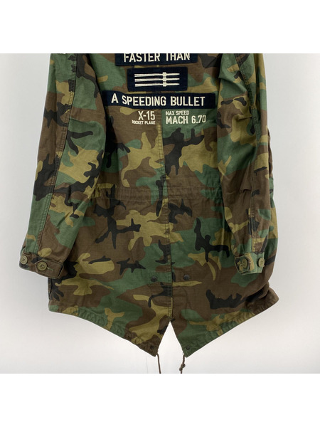 AVIREX ジャケット CUSTOM SHELL PARKA カモ