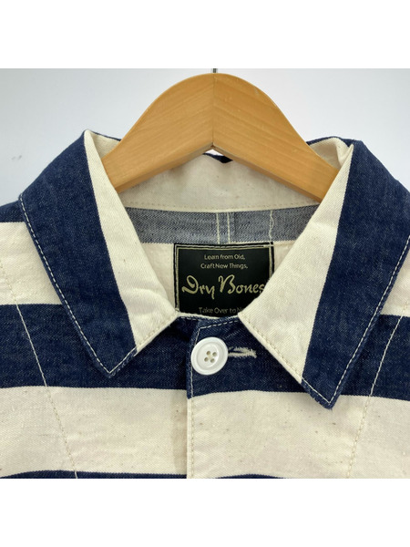 Dry Bones ジャケット STRIPE PRISONER JACKET (36)[値下]