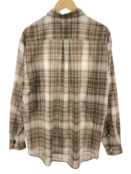AURALEE WOOL RECYCLED POLYESTER CLOTH SHIRTS[値下]