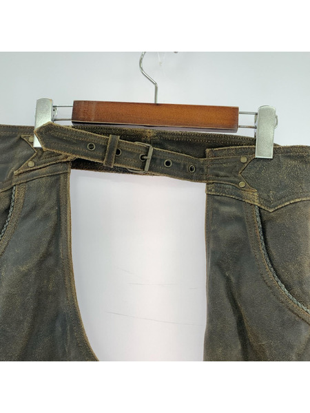 Harley-Davidson パンツ レザーパンツ　チャップス　茶