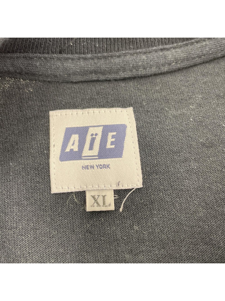 AIE 23SS Poclet Tee Safety-Pin 黒 XL