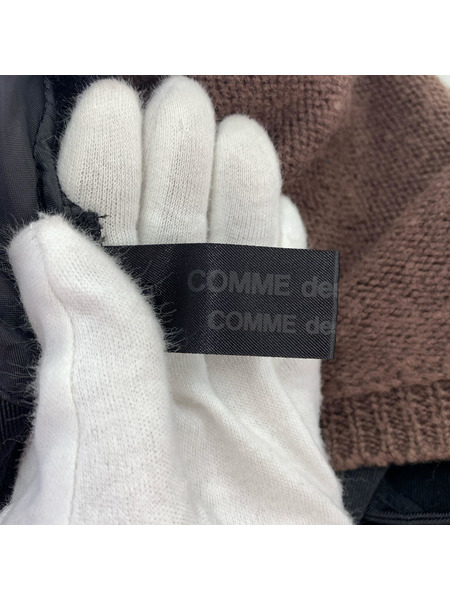 COMME des GARCONS COMME des GARCONS ニットドッキングポリジャケット S