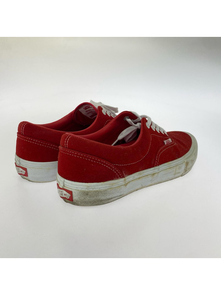 VANS スニーカー ERA PRO Suede RED/WHITE