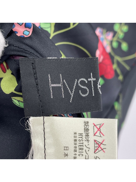 HYSTERICS 長袖シャツ 蝶×花 LSシャツ