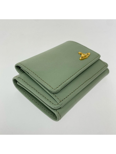 Vivienne Westwood コンパクトウォレット セージ