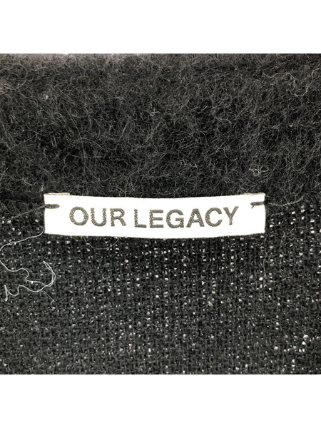 Our Legacy カーディガン モヘアカーディガン 黒 46 M4206CBM