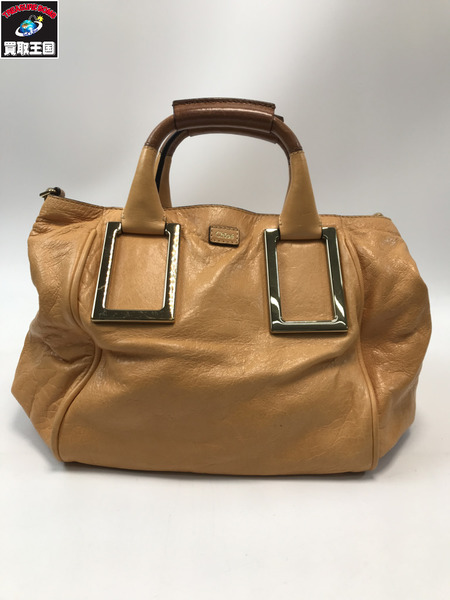Chloe クロエ エテル 2WAYレザーバッグ ブラウン ショルダーバッグ 