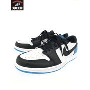 NIKE AIR JORDAN 1 RETRO LOW OG DK POWDER BLUE-BLACK