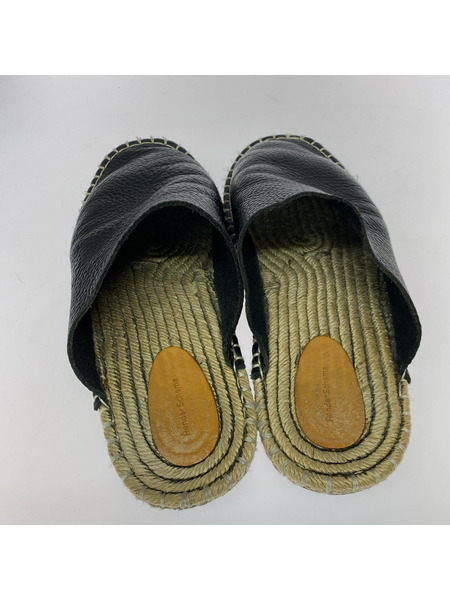 Hender Scheme サンダル レザーサンダル 黒 (5)
