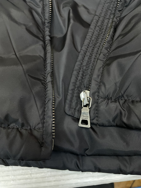 PRADA SPORT 08AW ナイロンダウンベスト 黒
