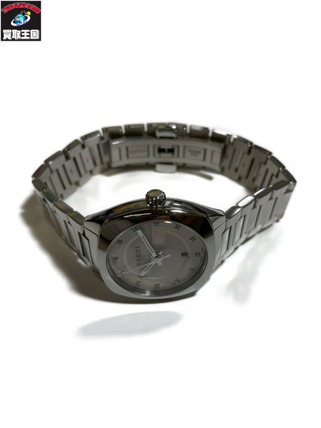 GUCCI グッチ 142.5 12Pダイヤモンド 電池交換済み ボーイズ QZ クオーツ 腕時計