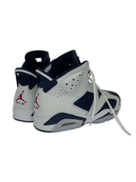 NIKE Air Jordan 6 Retro (27cm)White and Midnight Navy[値下]
