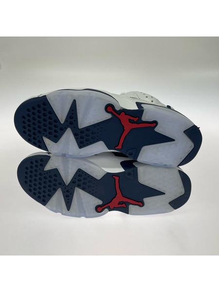 NIKE Air Jordan 6 Retro (27cm)White and Midnight Navy[値下]