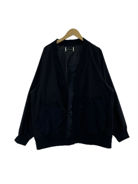 ジャケット elephant TRIBAL fabrics 切替カーデジャケット (M)