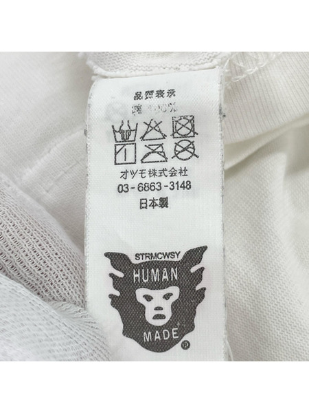 HUMAN MADE 半袖Tシャツ・カットソー ×girls don't cry ホワイト