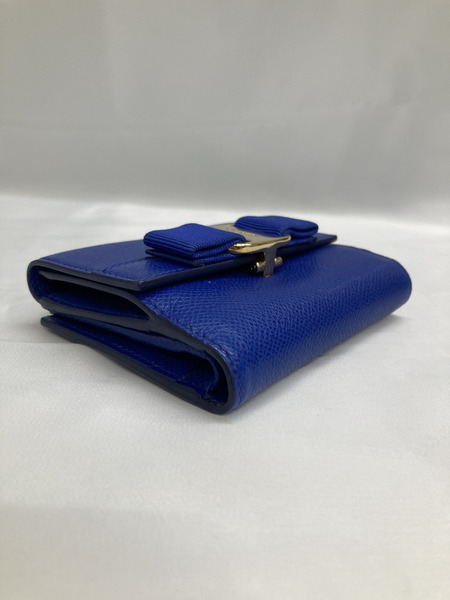 Ferragamo 二つ折財布 ヴァラ リボン