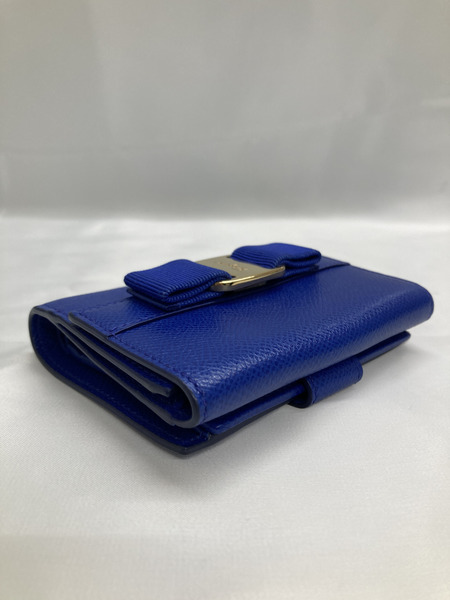 Ferragamo 二つ折財布 ヴァラ リボン