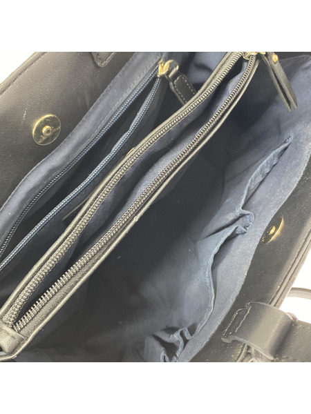 TOMMY HILFIGER ハンドバッグ 2WAY BLK[値下]