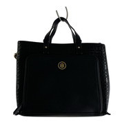 TOMMY HILFIGER ハンドバッグ 2WAY BLK[値下]