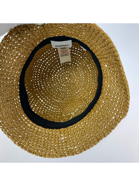BURBERRY TB CROCHET BUCKET ベージュ