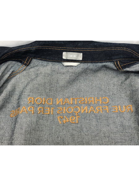 メンズラグ衣料 Dior 1947 刺繍 デニムジャケット size50