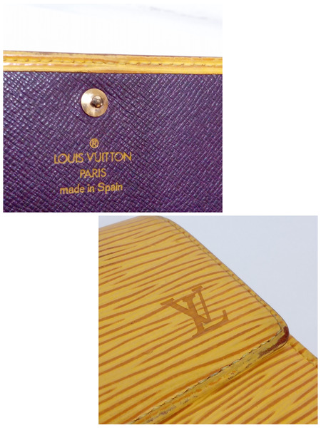LOUIS VUITTON/ポルトトレゾール・インターナショナル エピ