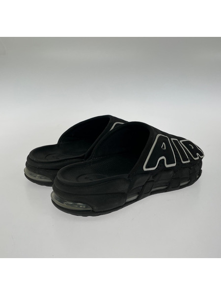 NIKE サンダル AIR MORE UPTEMPO SLIDE 黒(27cm)