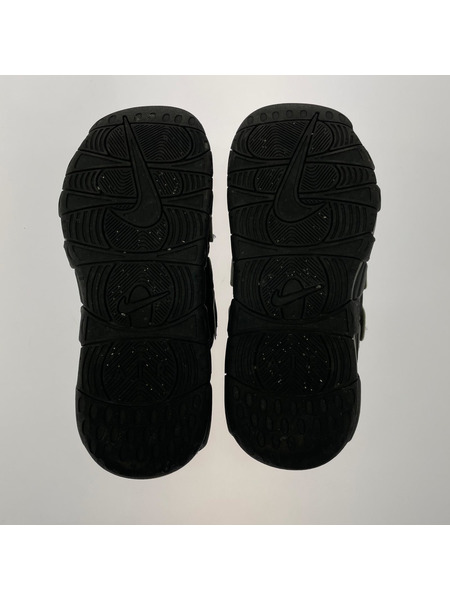 NIKE サンダル AIR MORE UPTEMPO SLIDE 黒(27cm)