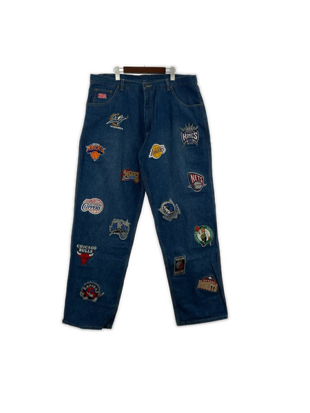 デニム・ジーンズ unk NBA 刺繍 デニム/38