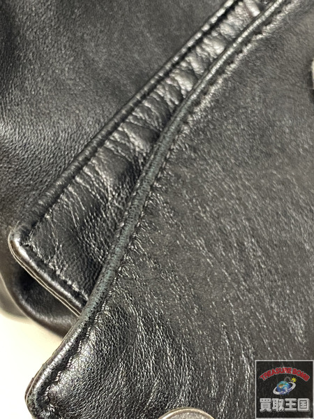 SAINT LAURENT デニムスタイルボタンジャケット 46 BLK 15CY 529949 YC2OC 1000