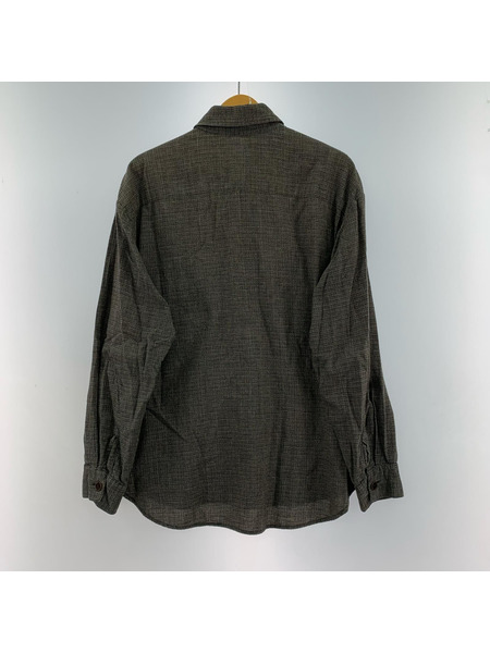 長袖シャツ evan kinori/BIG SHIRT/総柄