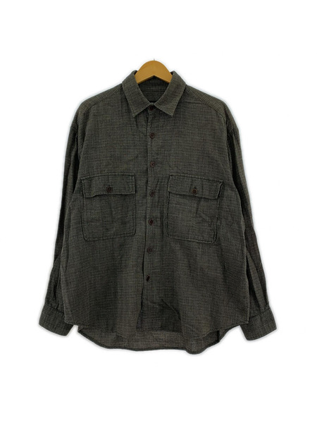 長袖シャツ evan kinori/BIG SHIRT/総柄