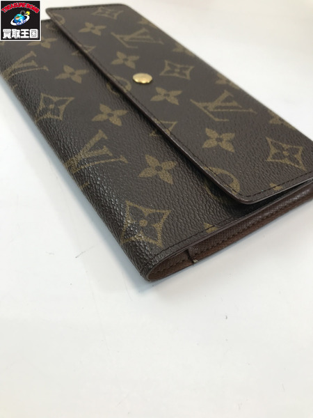 LOUIS VUITTON ルイヴィトン LV M61215 ポルトトレゾール インターナショナル モノグラム ロングウォレット 折りたたみサイフ