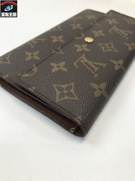 LOUIS VUITTON ルイヴィトン LV M61215 ポルトトレゾール インターナショナル モノグラム ロングウォレット 折りたたみサイフ