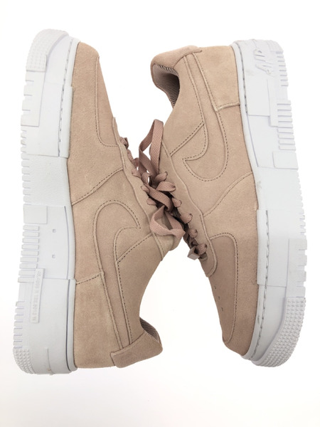 NIKE AIR FORCE1 ピクセル スニーカー 28.5cm ピンクベージュ[値下]