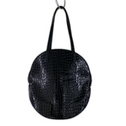 JUNYA WATANABE COMME des GARCONS トートバッグ サークル クロコ型押シ 黒